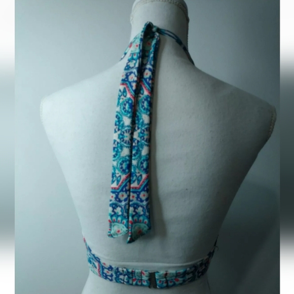 38D/DD Athleta Monaco Bra Cup Wrap Bikini Top 211765 - Picture 9 of 9